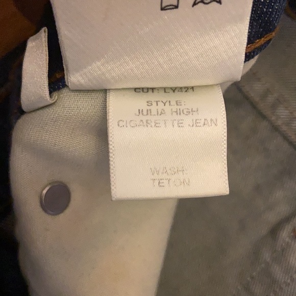 REFORMATION Julia High Waist Cigarette Jeans - Picture 4 of 6